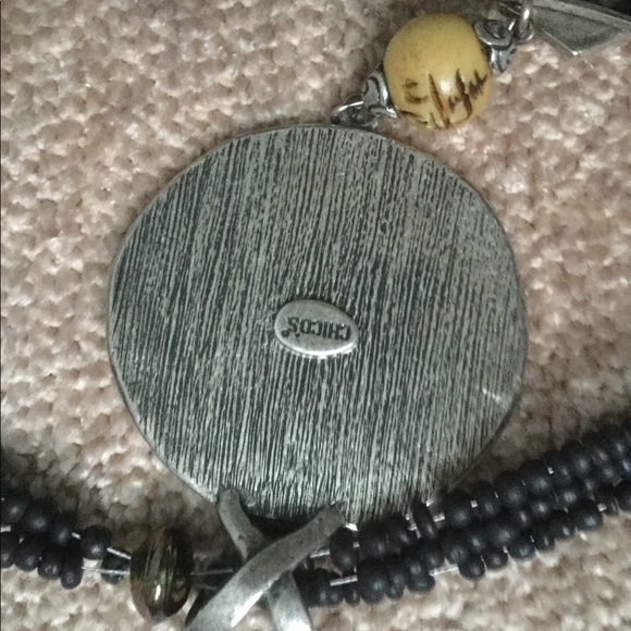 Chico’s Oriental Inspired Necklace - Picture 5 of 7